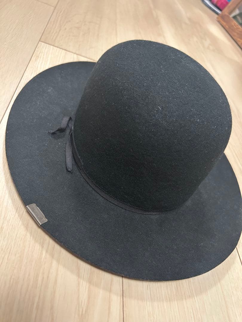 ミスターファットマン　ウールハット　ブラック