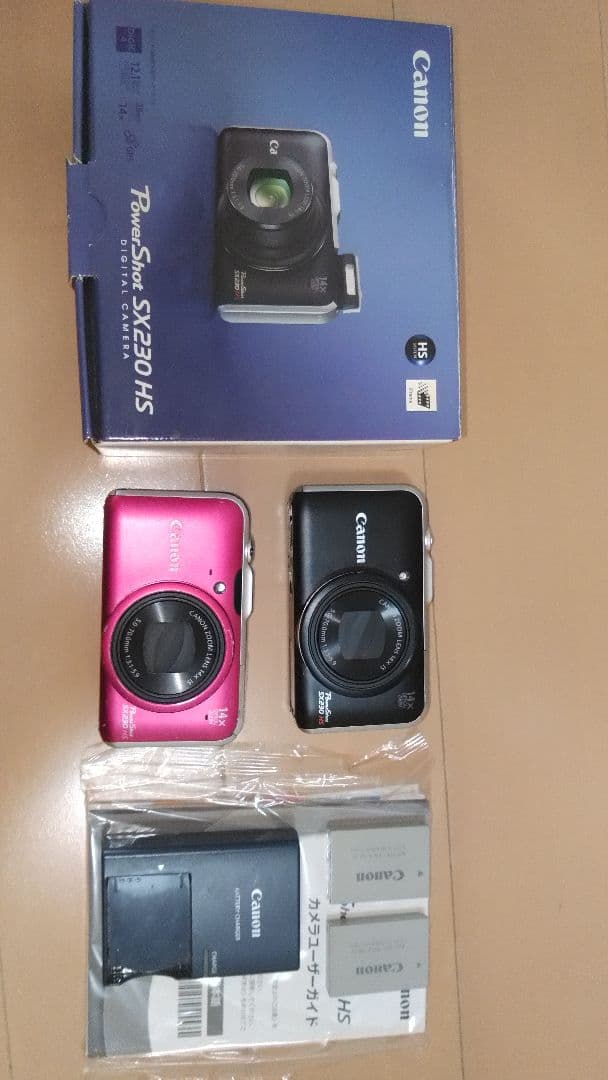 亘*様 キヤノン Powershot SX230HS 2台 動作するが難ありジャ