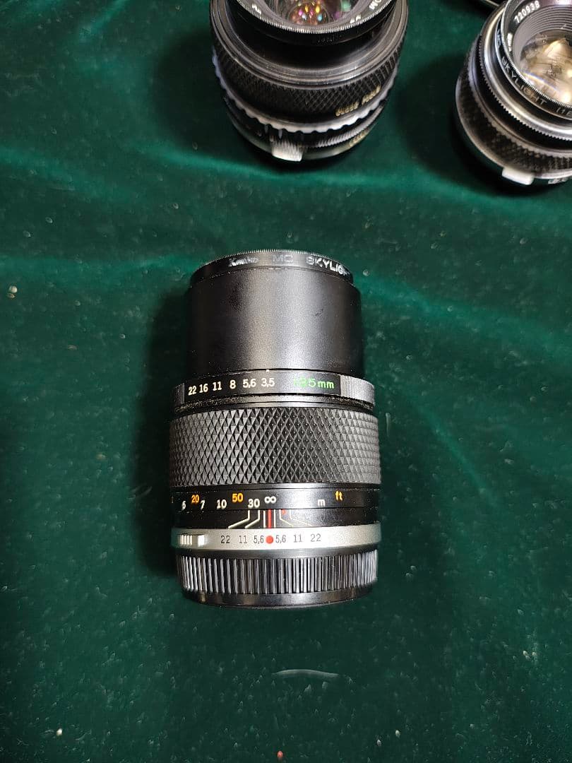 OLYMPUS　OM-2SPとレンズ４本他ジャンク