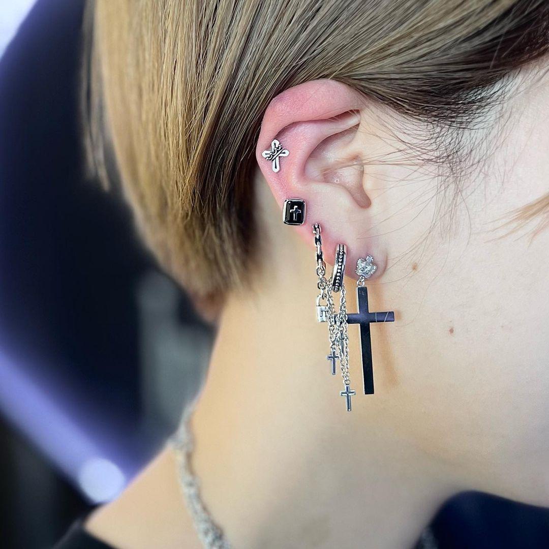 Justin Davis エミネムピアス