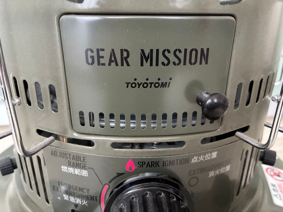 GEAR MISSION トヨトミ TOYOTMI KS-GE67灯油ストーブ