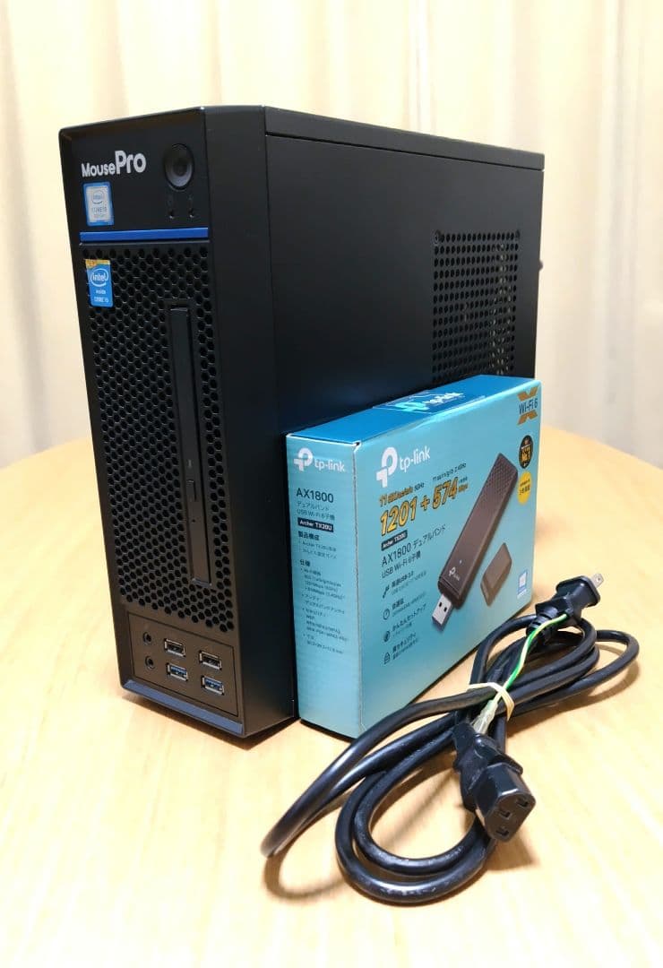 値下げ:中古)デスクトップPC　Mouse Pro 無線LANセット