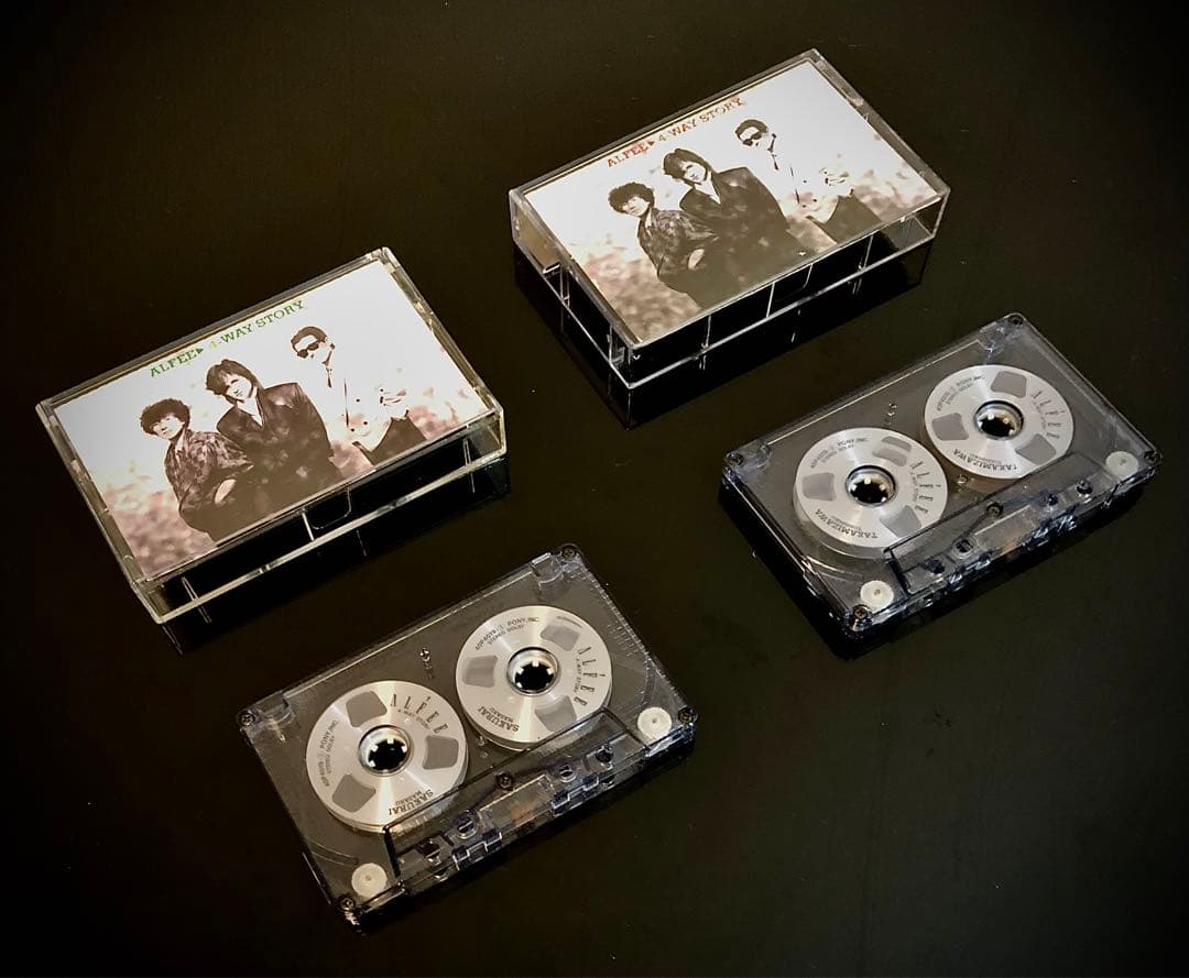 カセットテープ ALFEE 4-WAY STORY 2巻セット「美品、入手困難」