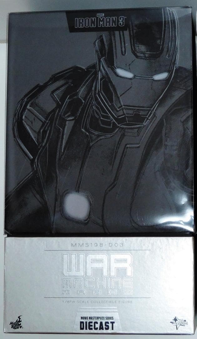 ホットトイズ アイアンマン3 ウォーマシン マーク2 1/6