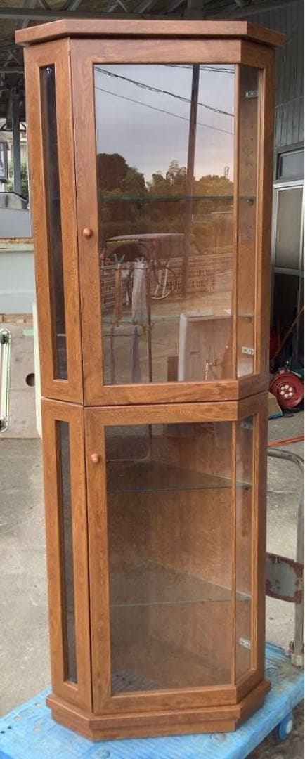 ぽよみ ヴィーナス45 飾り棚 コーナーキャビネット コレクションケース