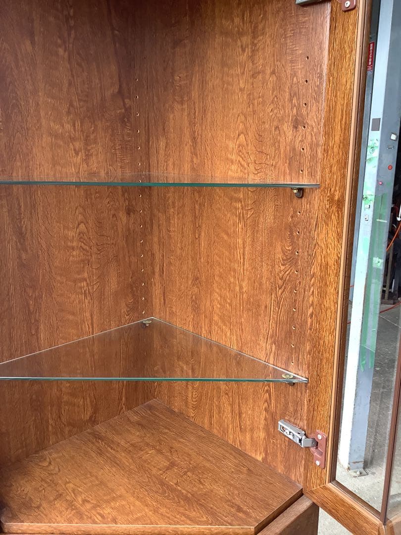 ぽよみ ヴィーナス45 飾り棚 コーナーキャビネット コレクションケース