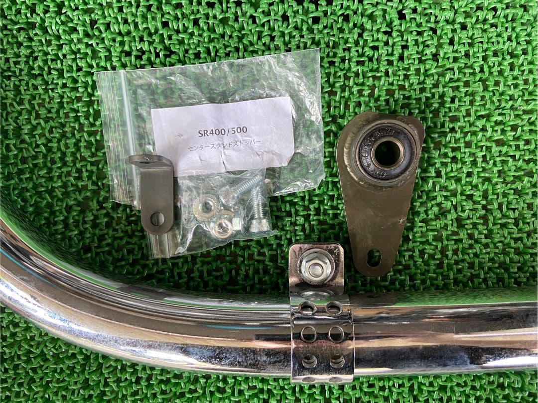 MOTOT ROCK　SR400/500用オールドスタイル手曲げマフラークローム