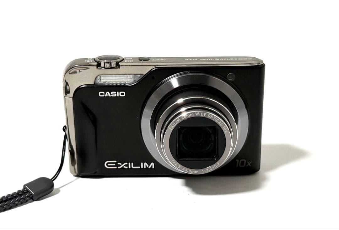 CASIO コンパクトデジタルカメラ EX-H10 EXILIM デジカメ
