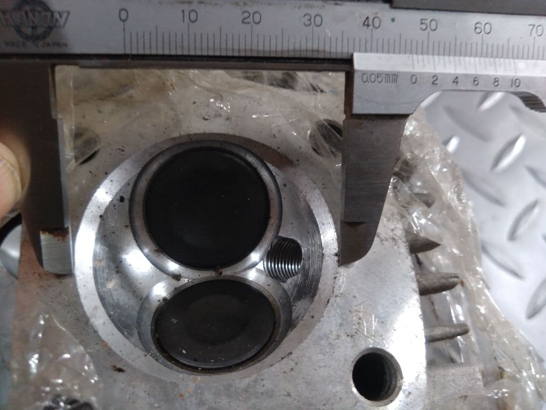 【送料込】ホンダ モンキー HONDA Z50J クリッピングポイント製 ヘッド