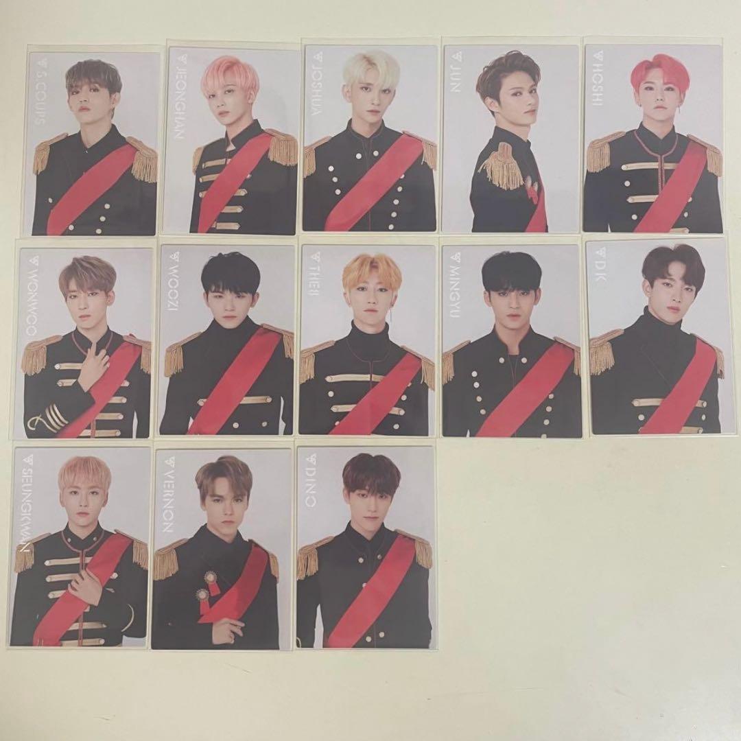 【即日発送】　SVT 軍服 コンプ トレカ　SEVENTEEN セブチ