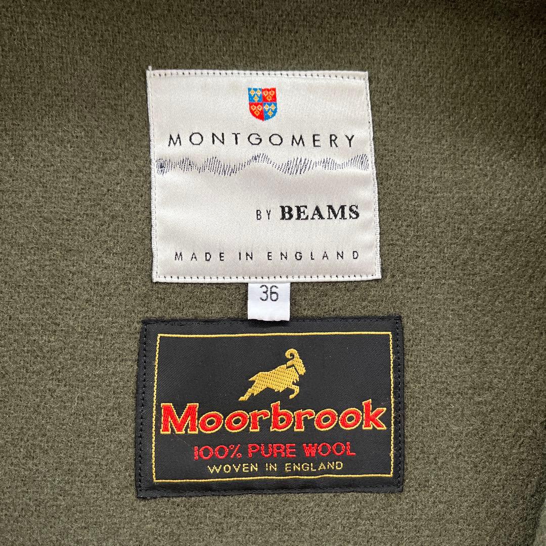 モンゴメリー　ダッフルコート　ビームス別注　ムーアブルック