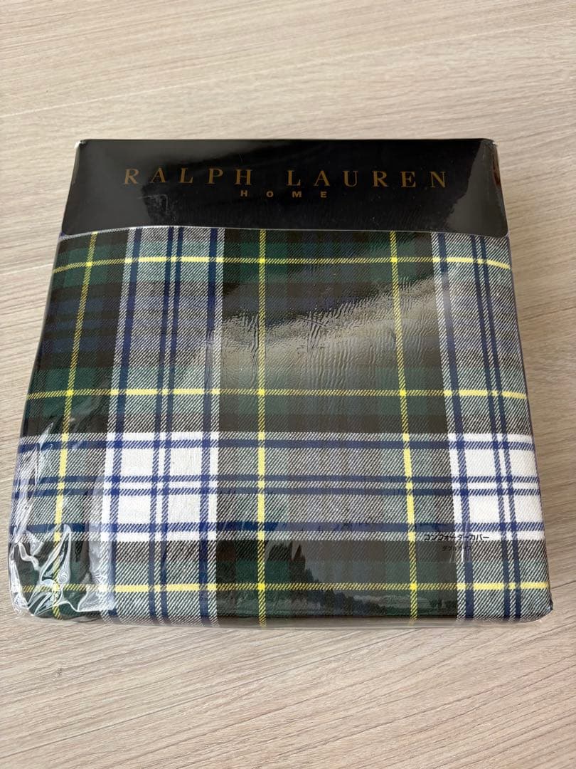 ラルフローレン コンフォーターカバー ダブルサイズ チェック柄
