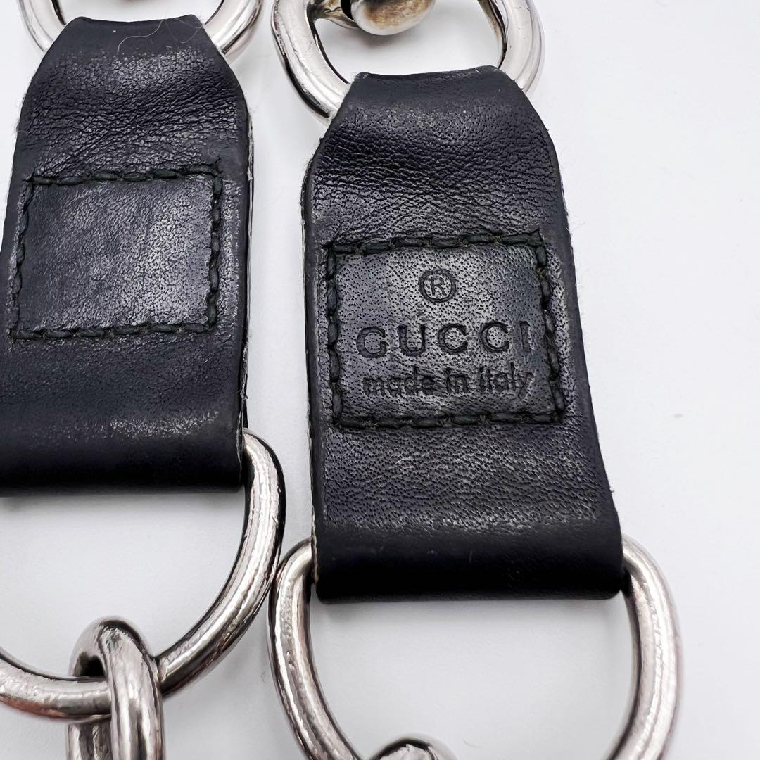 ✨美品✨GUCCI グッチ　ウォレットチェーン レザー
