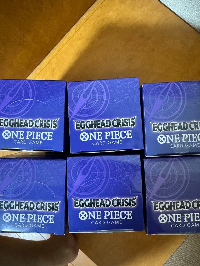 EGGHEAD CRISIS ONE PIECE カードゲーム 6個セット