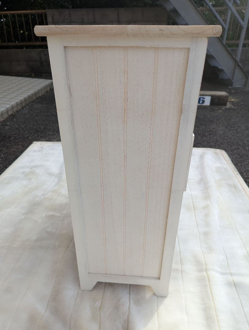 n*3様 アンティーク調　フレンチカントリーチェスト 天然木チェスト