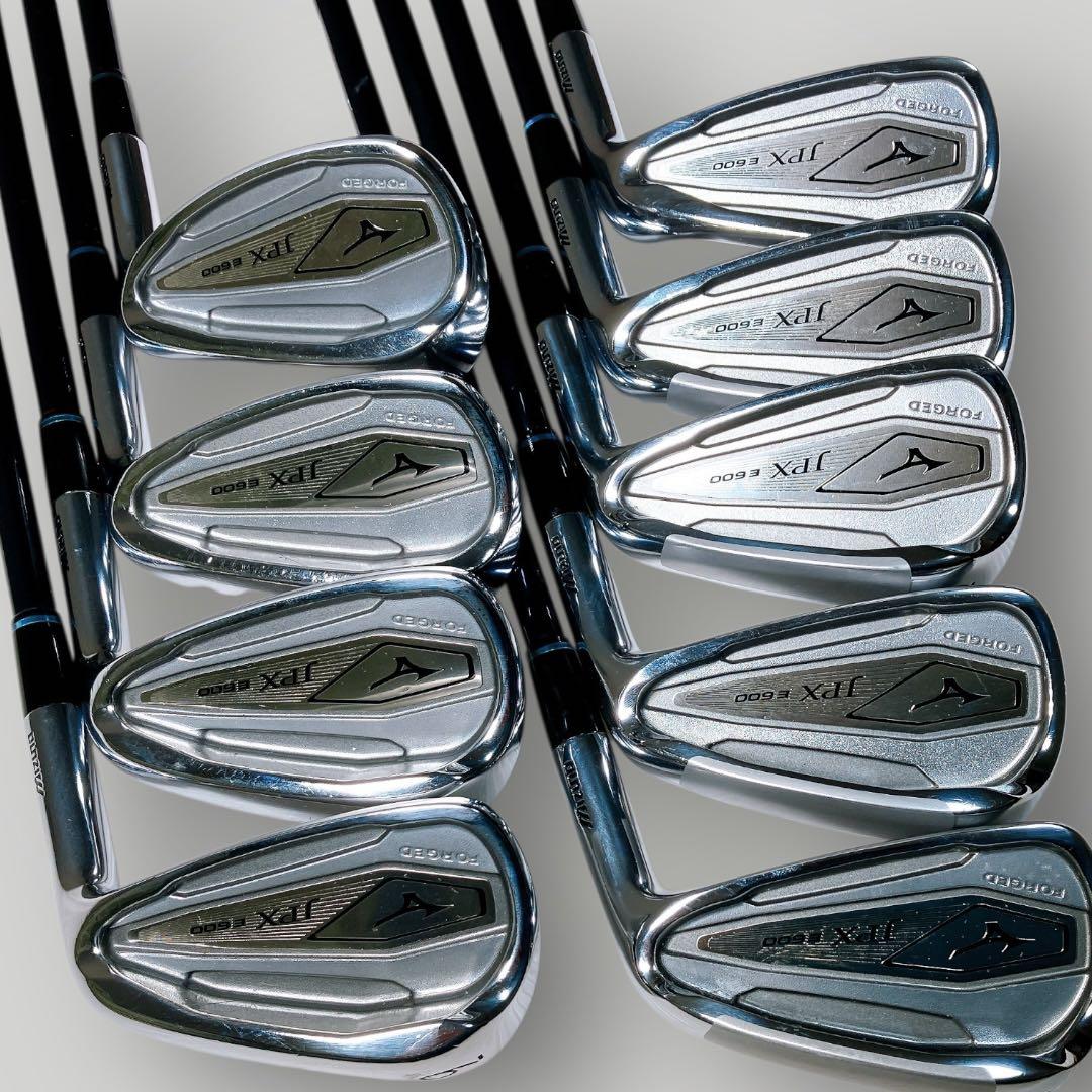 Mizuno JPX E600 FORGEDアイアンセット フレックスR 9本