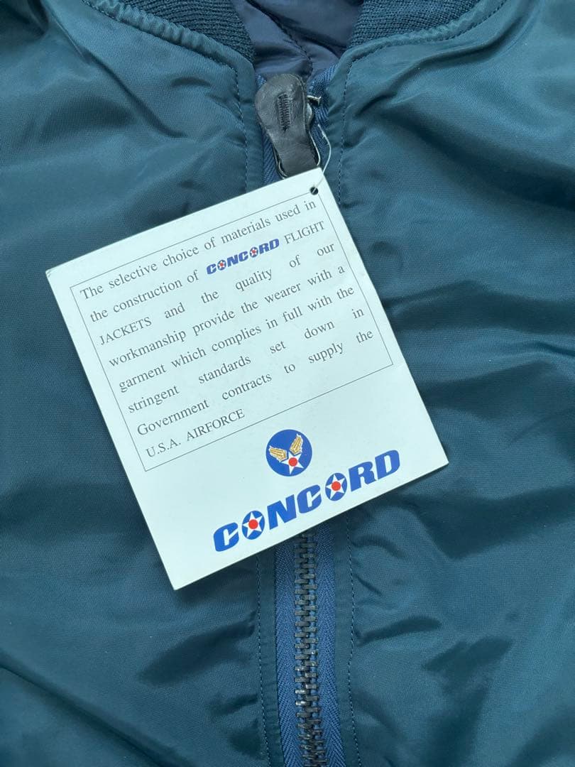 デッドストック品CONCORD 90’s MADE IN USA MA-1