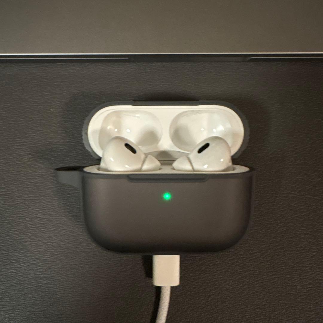 AirPods Pro2本体（USB-C）ケース箱有り/ケーブル付【美品】