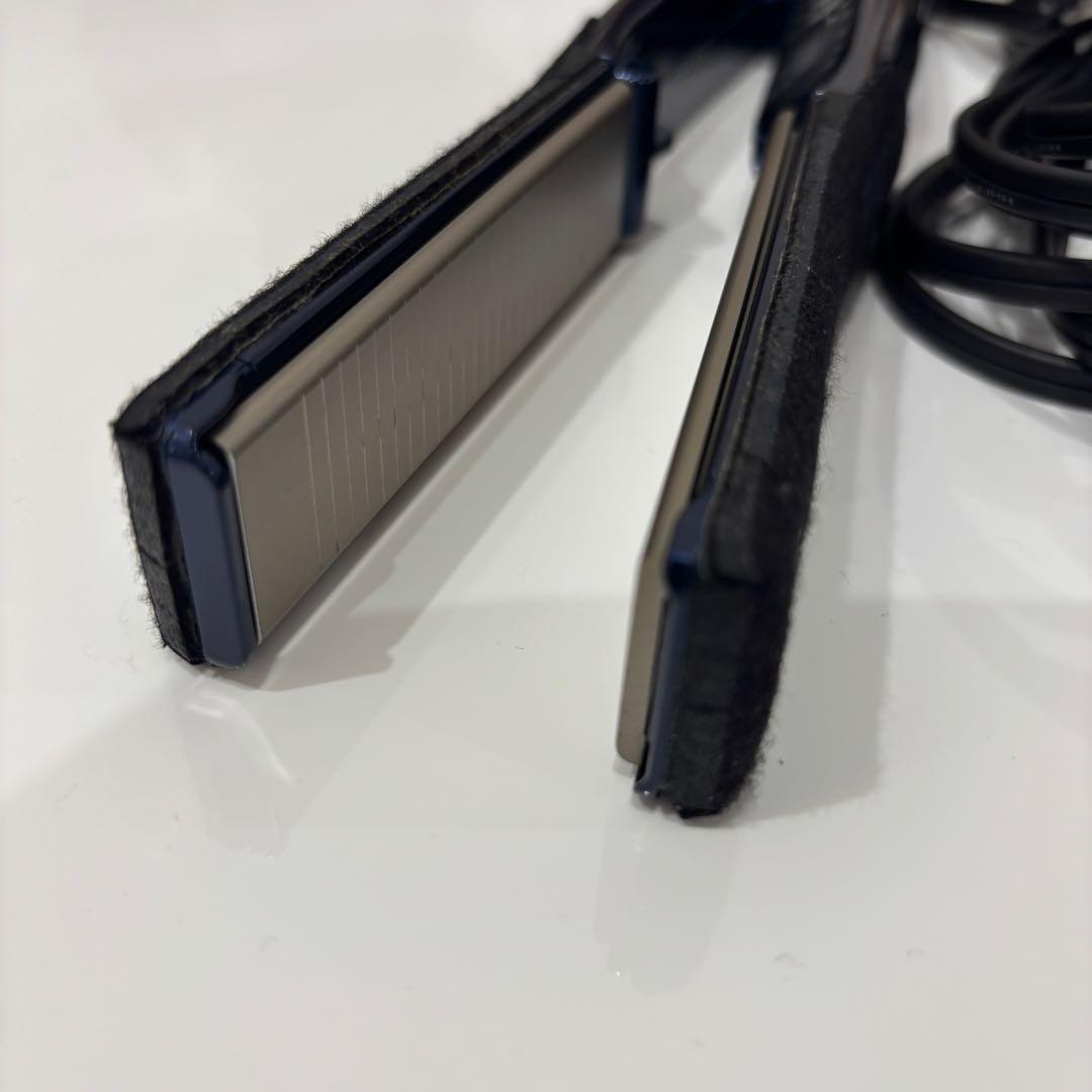 PLIA ストレートヘアアイロン 青