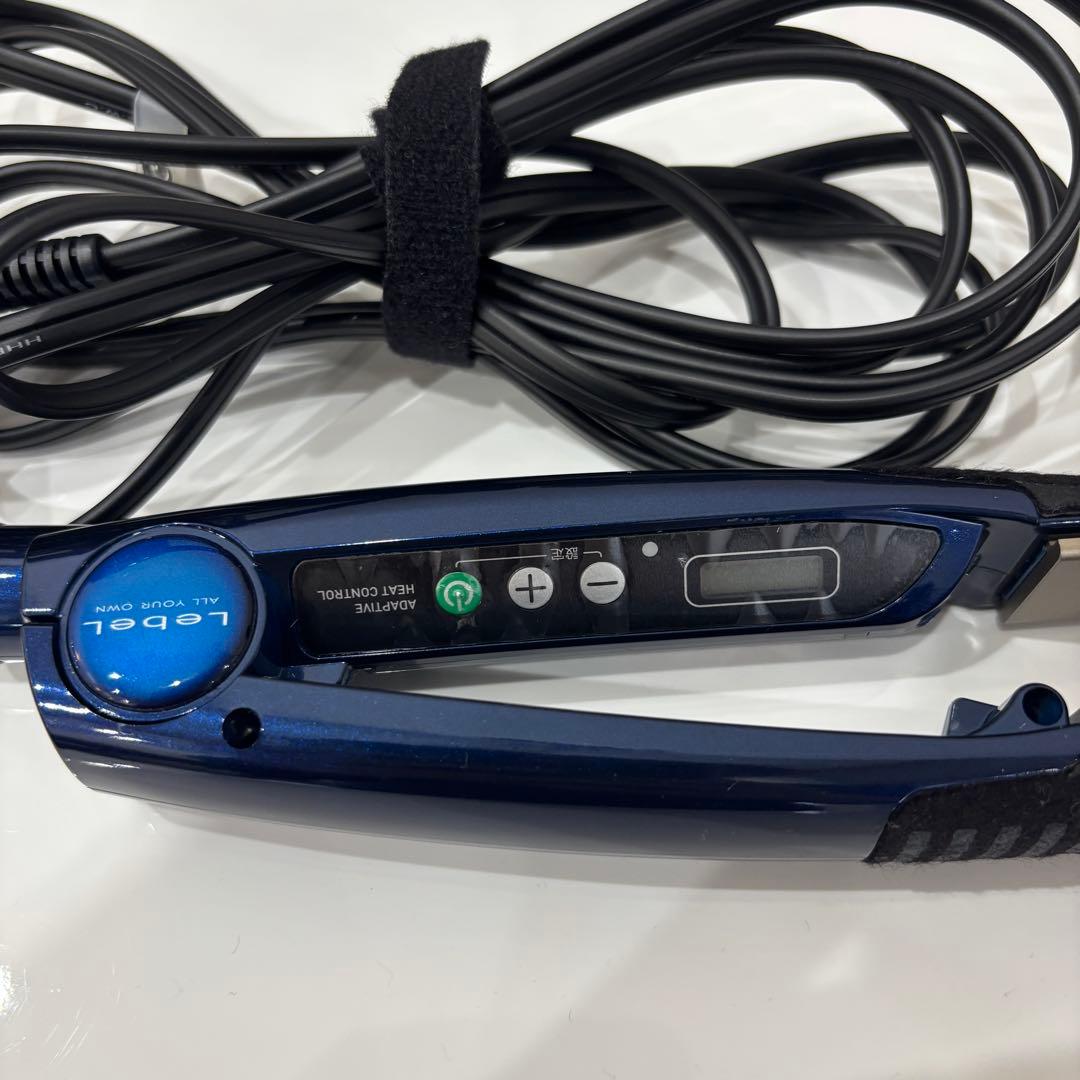 PLIA ストレートヘアアイロン 青