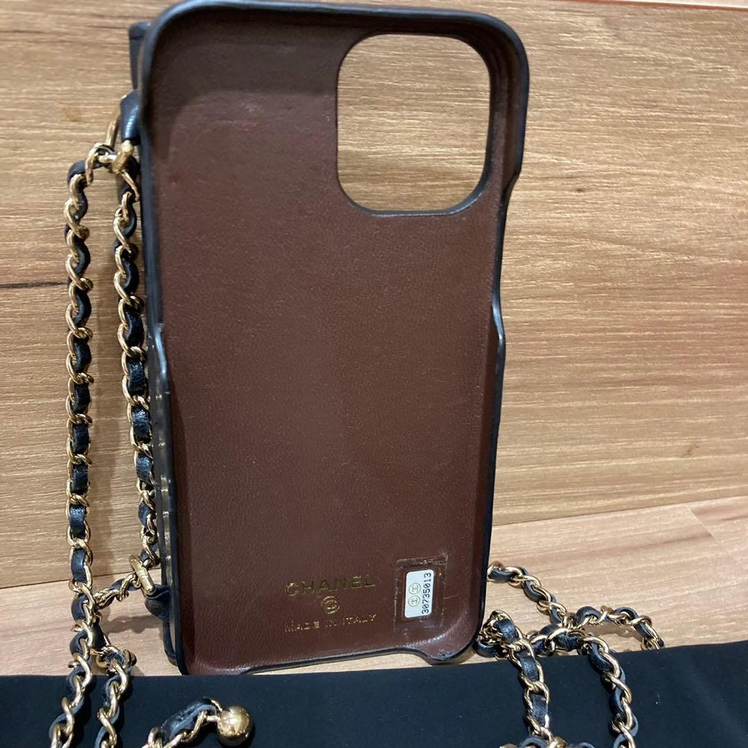 CHANEL シャネル マトラッセ ラムスキン iPhoneケース レディース