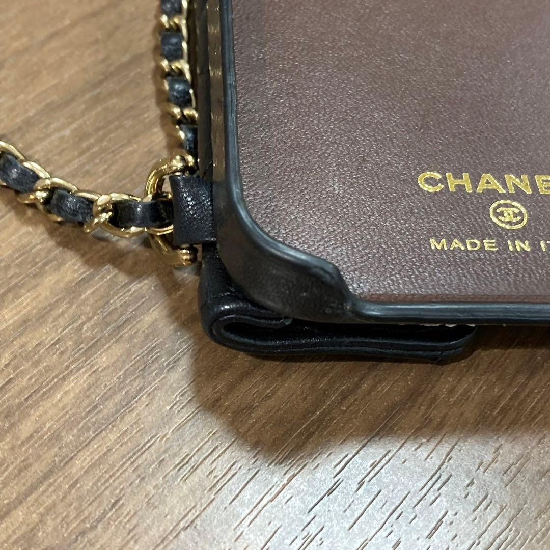 CHANEL シャネル マトラッセ ラムスキン iPhoneケース レディース