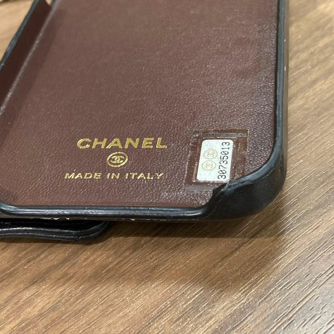 CHANEL シャネル マトラッセ ラムスキン iPhoneケース レディース