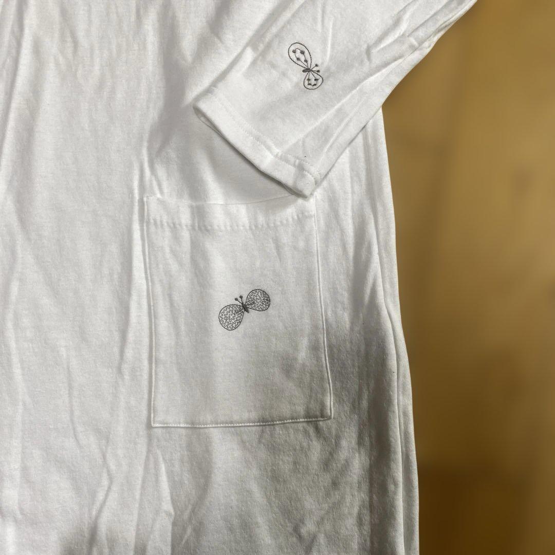 ミナ ペルホネン 白 長袖 ロングワンピースす❣️お値段交渉可‼️