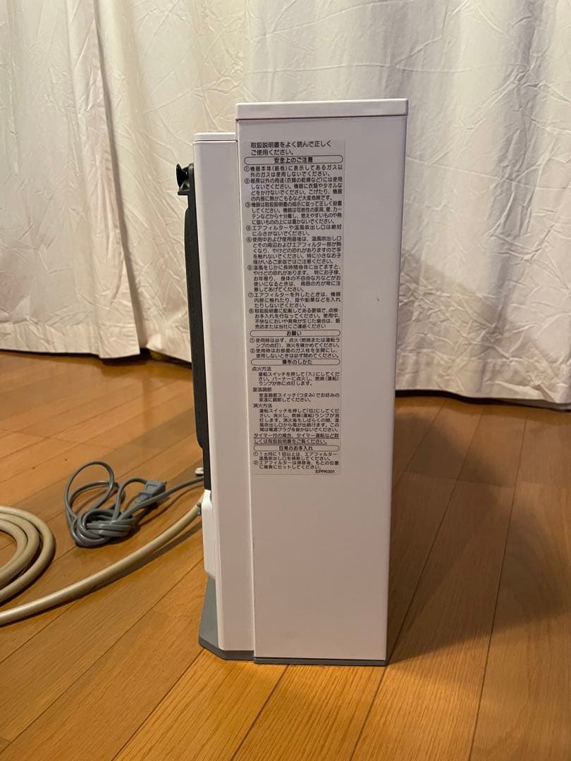 【未使用級】ノーリツ ガスファンヒーター GFH-4006S 都市ガス専用