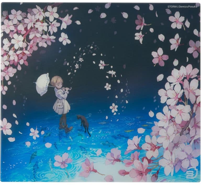 ゲーミングガラス マウスパッド 500mm x 450mm