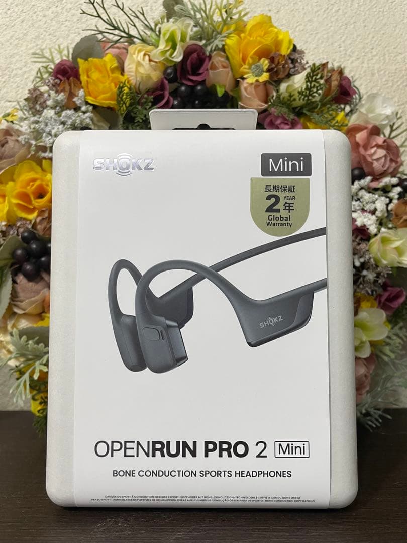 新品未開封shokz OPENRUN PRO2 mini 納品書付き