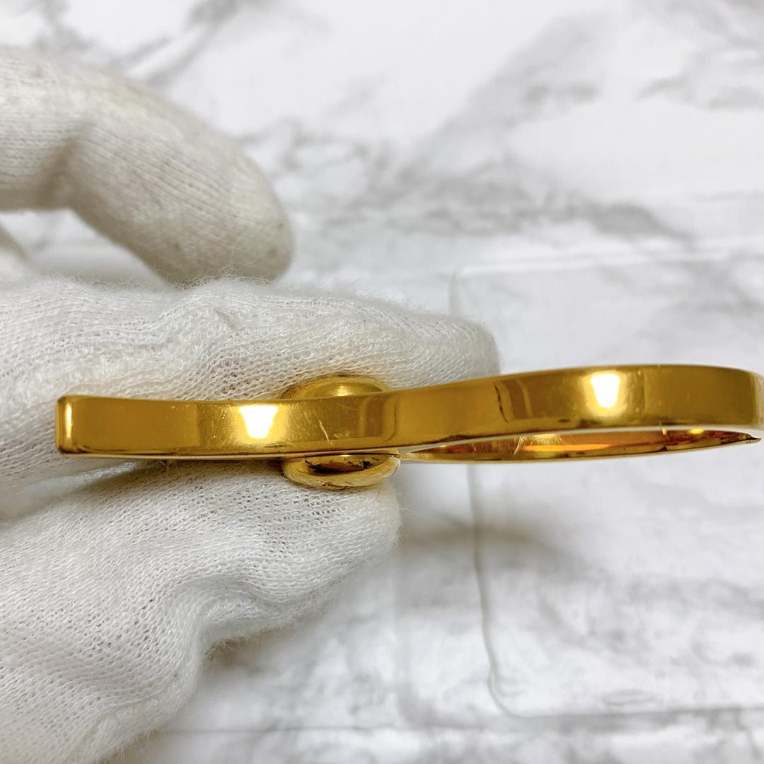 HERMES エルメス フィルー グローブホルダー 手袋ホルダー ゴールド