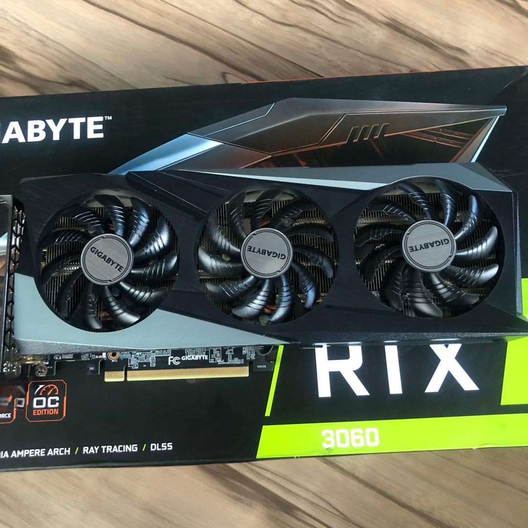 グラフィックボード・グラボ・ビデオカード GIGABYTE GEFORCE RTX 3060 gaming oc 12gb