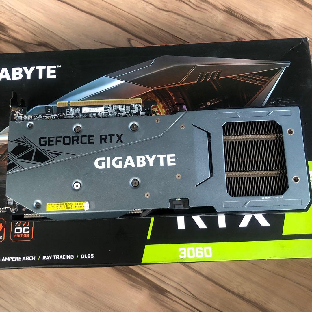 グラフィックボード・グラボ・ビデオカード GIGABYTE GEFORCE RTX 3060 gaming oc 12gb
