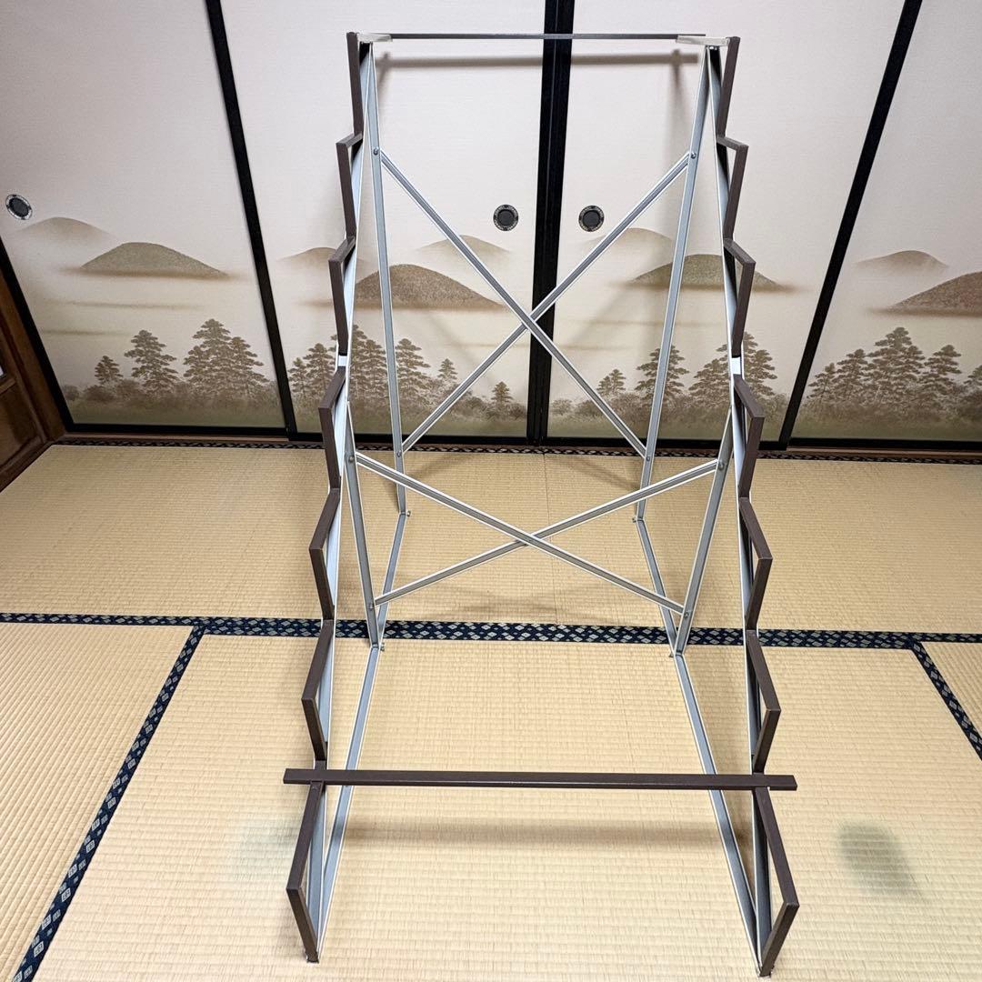 ひな壇 7段飾り 40号 スチール 毛氈付き ディスプレイ用