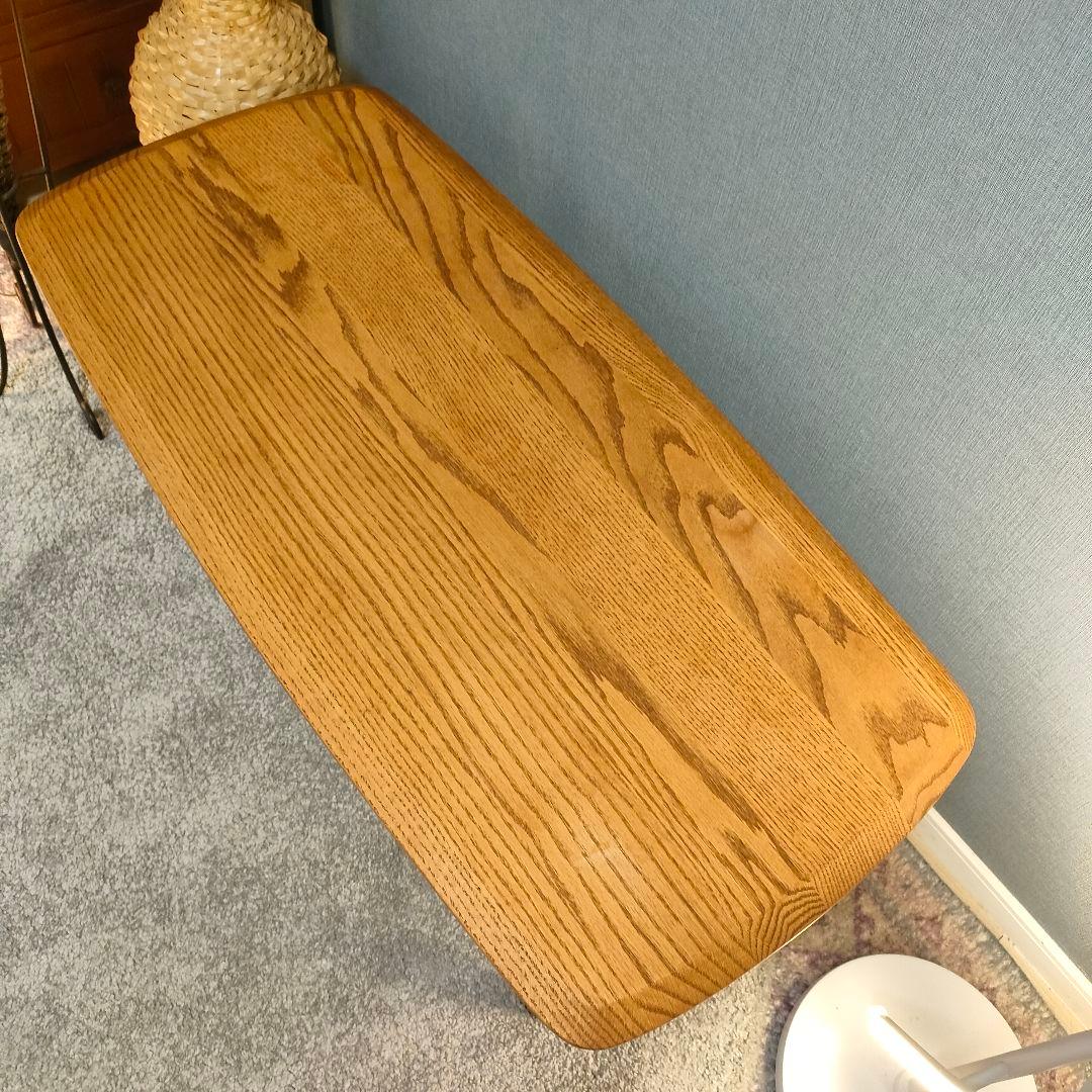 【ひつじ】MOMO NATURAL 収納棚付きローテーブル