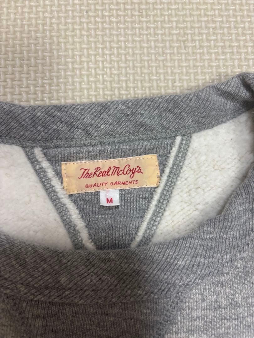 The Real McCoy's グレー スウェット M
