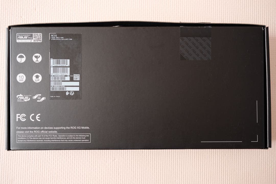 グラフィックボード・グラボ・ビデオカード ROG XG Mobile GC31 (RTX 3080)