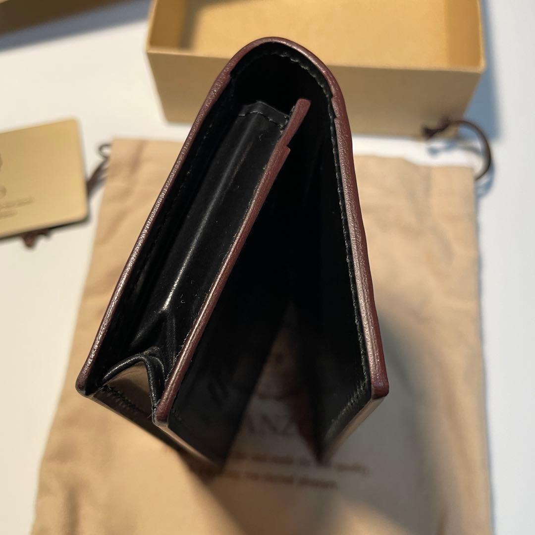 GANZO SHELL CORDOVAN 2 名刺入れ ブラック