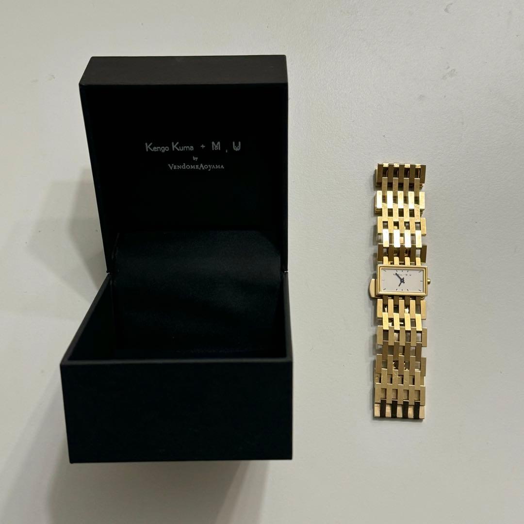 定価11万円　LOTUS Watchヴァンドーム青山　隈研吾　コラボ腕時計