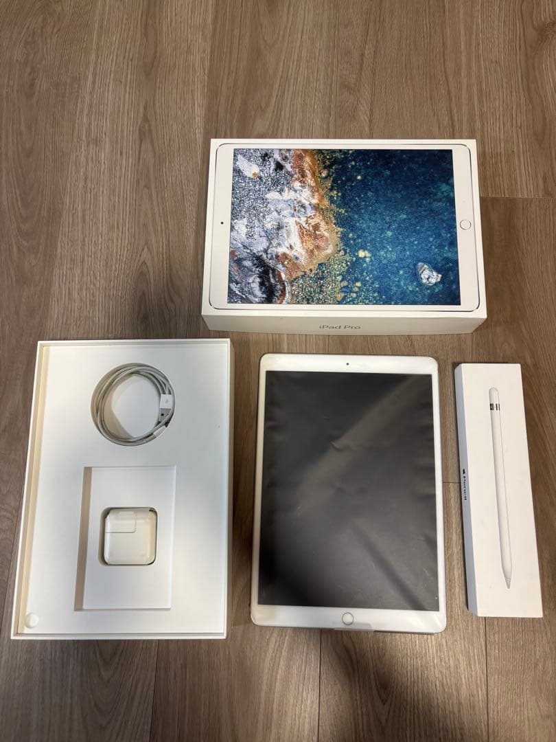 ホワイト iPad 本体 + Apple Pencil