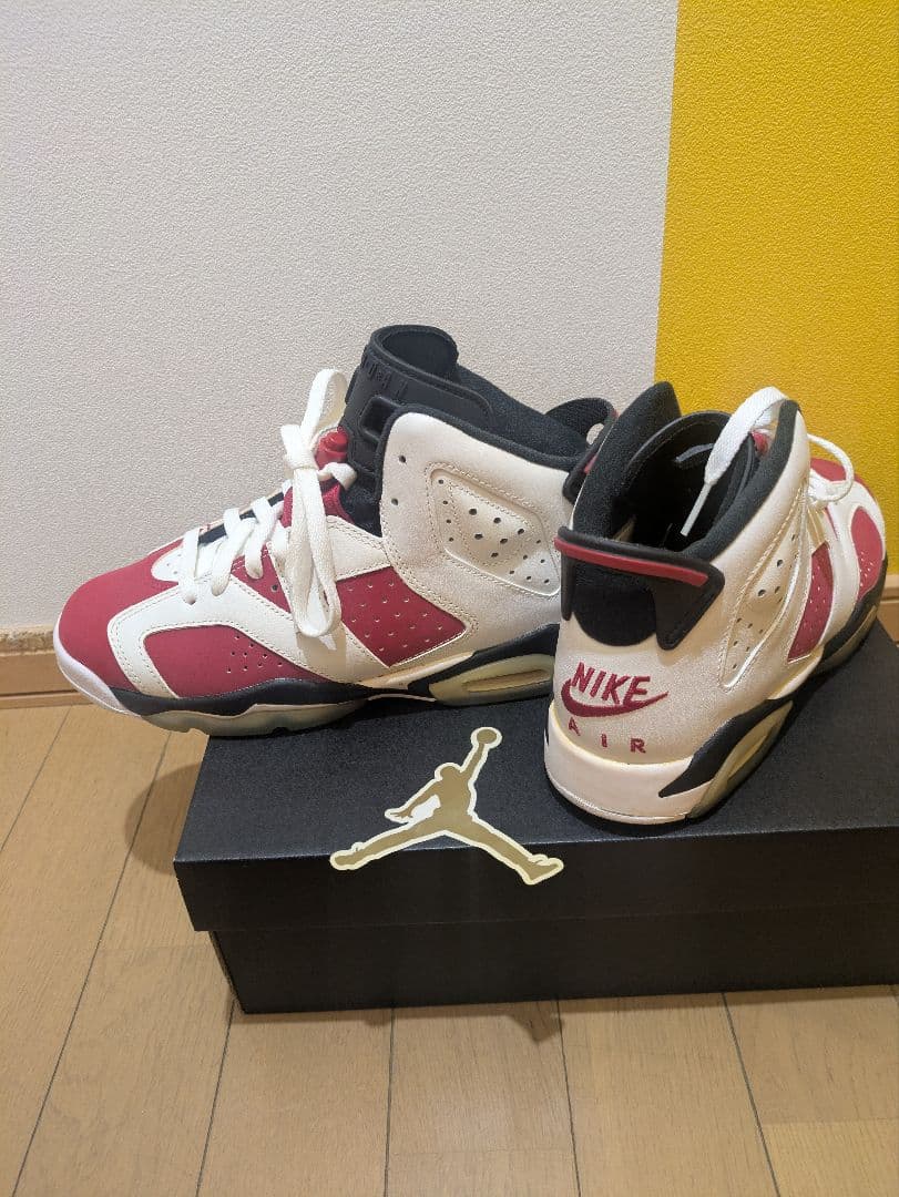 新品AIR JORDAN 6 RETRO GSCARMINE