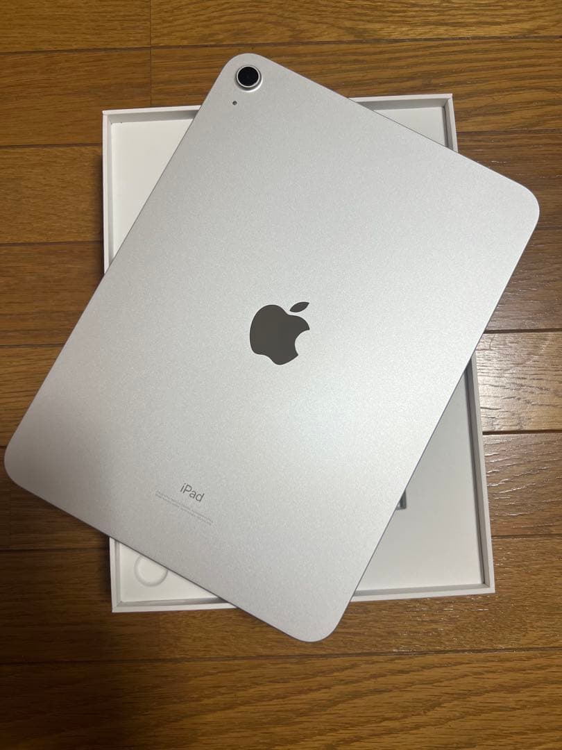 Apple iPad 代10シルバー 本体 充電器付き
