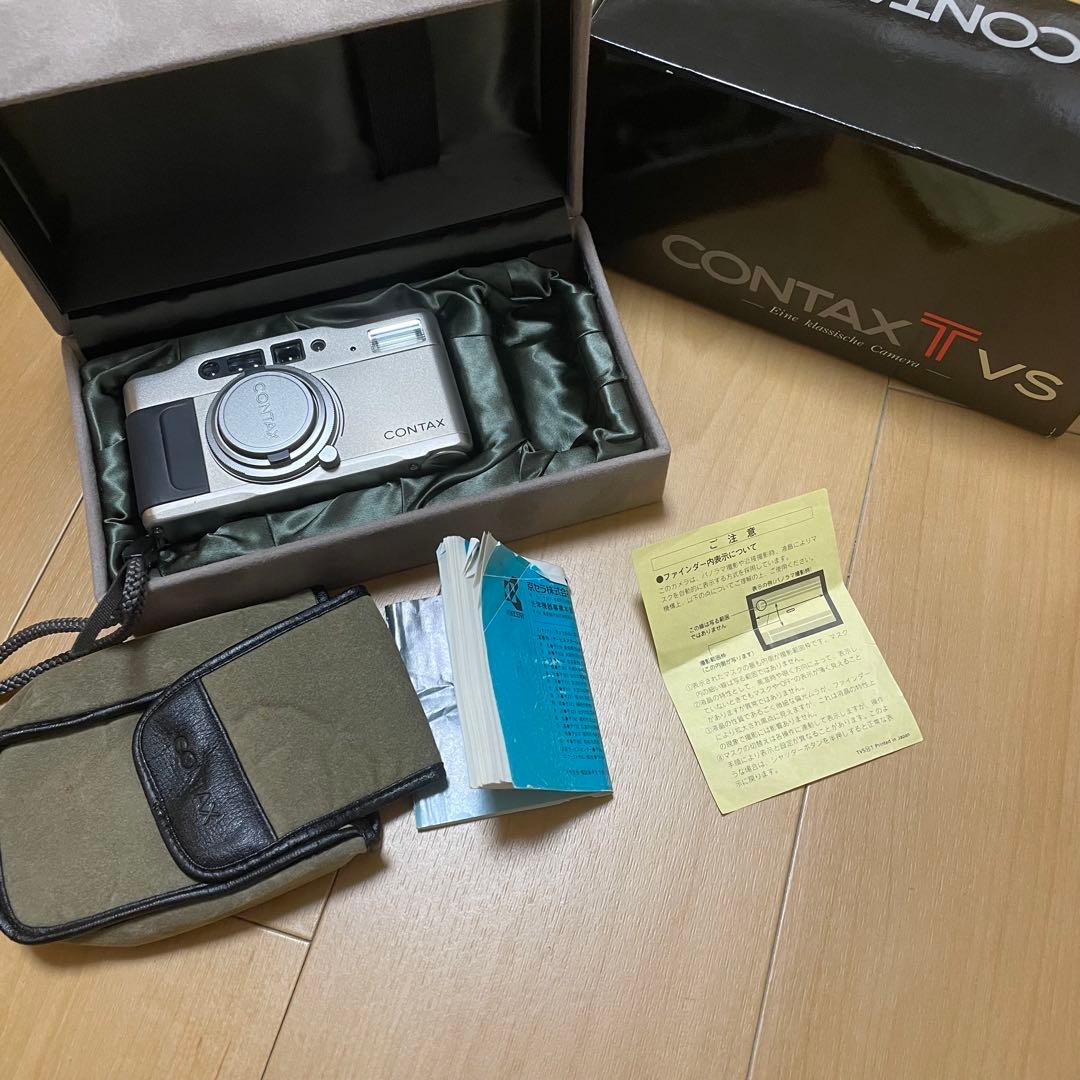 コンタックス CONTAX Tvs コンパクトフィルムカメラ