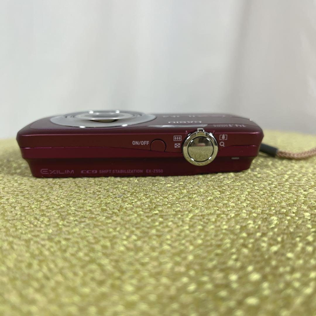 CASIO EXILIM EX-Z550 パープル デジタルカメラ　エクシリム