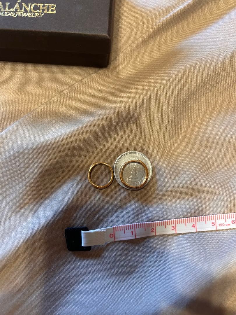 10K イエローゴールド ピアス、AVALANCHE