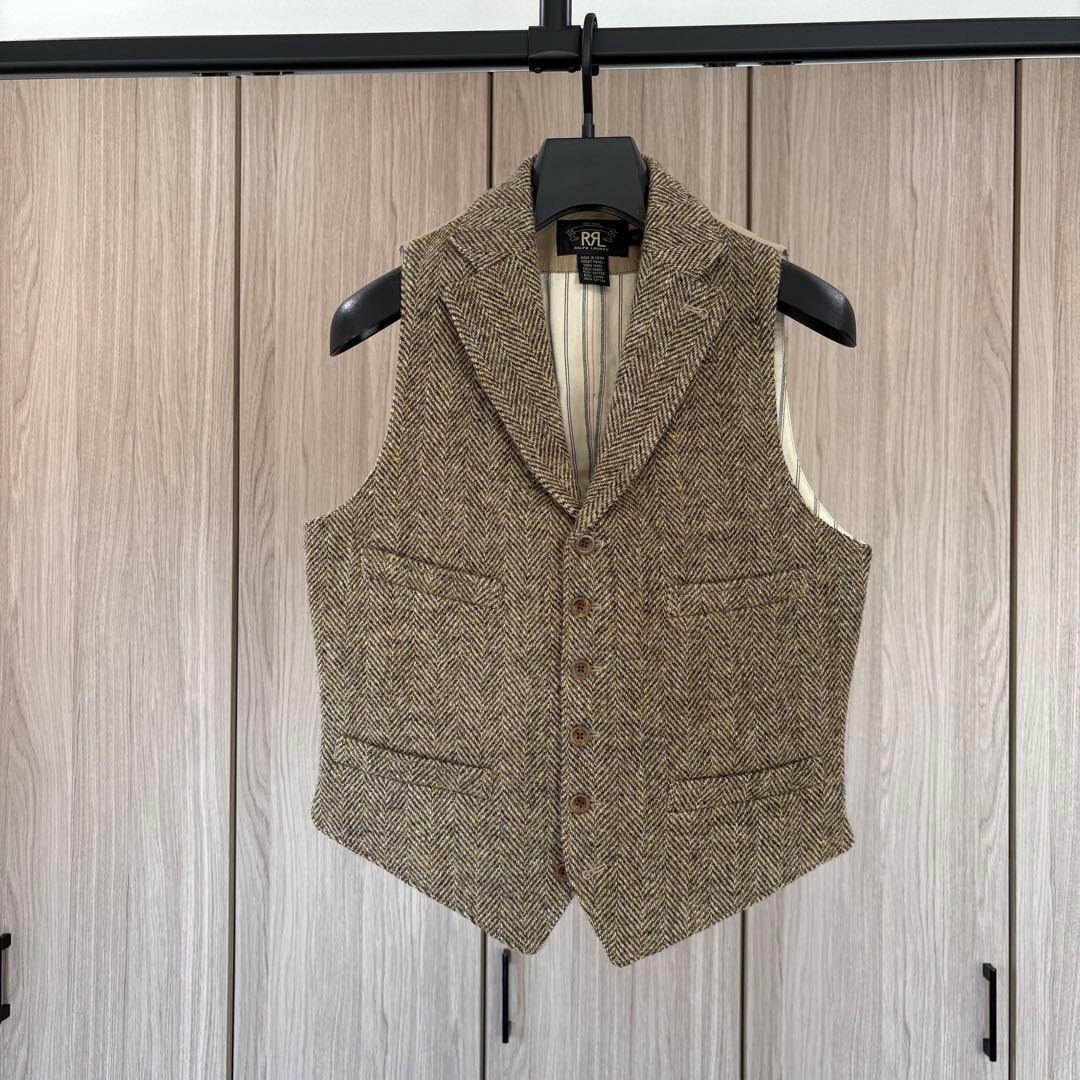 RRL Double RL Harris Tweed ハリスツイード ベスト