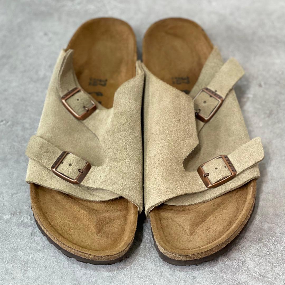 靴 BIRKENSTOCK ZURICH TAUPE SUEDE