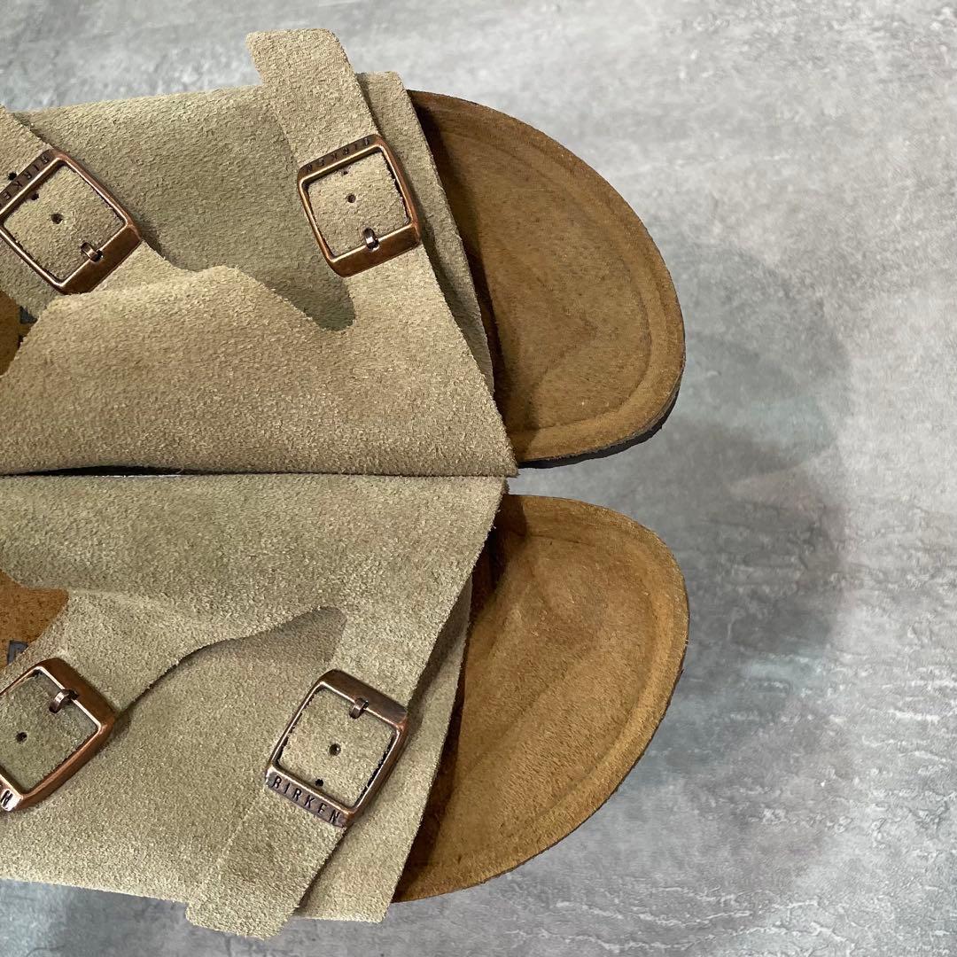 靴 BIRKENSTOCK ZURICH TAUPE SUEDE
