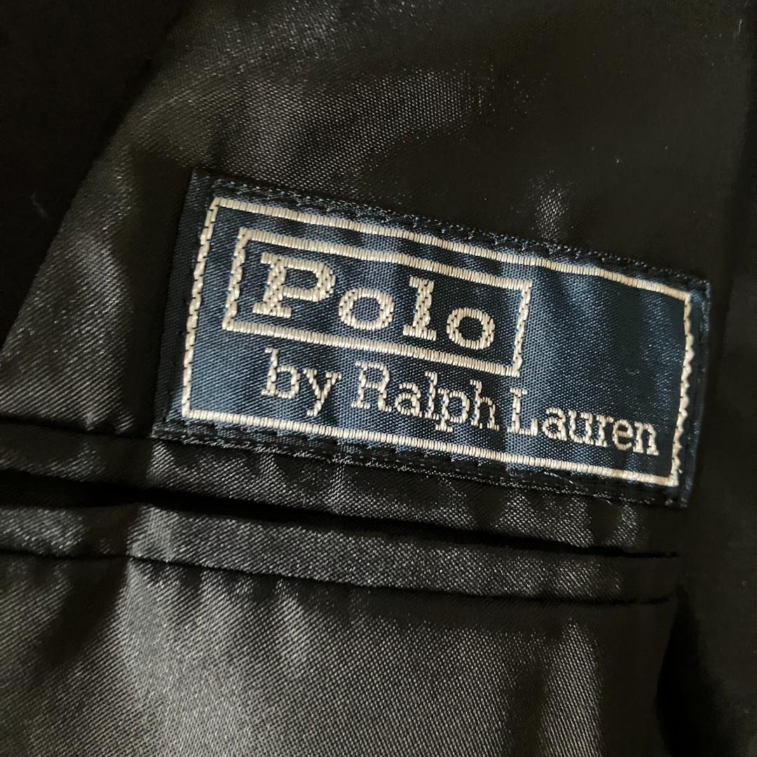 Ralph Lauren 紺ブレ　ダブルテーラードジャケット　金ボタン160